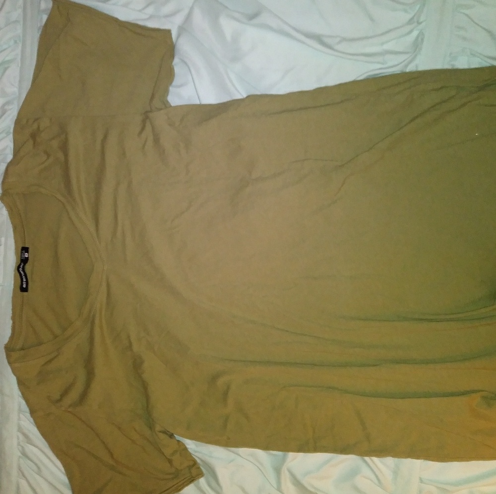 Alternative v neck american apparel shirt